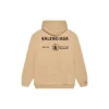 Balenciaga x World Food Programme Medium Fit Hoodie “Beige” 600583TJVK49605