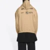Balenciaga x World Food Programme Medium Fit Hoodie “Beige” 600583TJVK49605