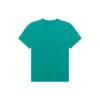 Band Portrait Printing Logo Retro Loose Short Sleeve Green 612965TIV473640