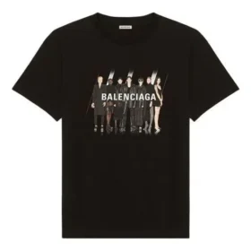Band Portrait Printing Logo Retro Short Sleeve Unisex Black 612965TIVA11000 Band Portrait Printing Logo Retro Short Sleeve Unisex Black 612965TIVA11000