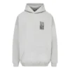 Barcode Cotton Hoodie “Grey” 651799TKVE68174