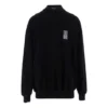 Barcode Crewneck Sweater “Black” 652981TKVE61070