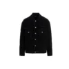 Barcode Destroyed Denim Jacket “Black” 664329TBP471055