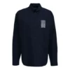 Barcode Logo Shirt “Navy” 662982TKM028065