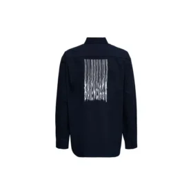 Barcode Logo Shirt “Navy” 662982TKM028065