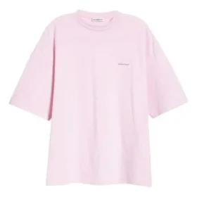 Basic Alphabet Small logo Short Sleeve Pink 571205TEV182014