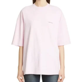 Basic Alphabet Small logo Short Sleeve Pink 571205TEV182014