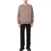 BB Allover Crewneck Knit Sweater “Beige” 733859T32539378