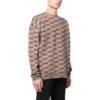 BB Allover Crewneck Knit Sweater “Beige” 733859T32539378