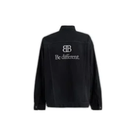 BB Be Different Oversized Denim Jacket “Black” 732230TNW541129