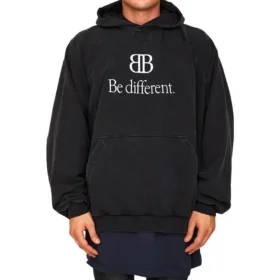 BB Be Different Popover Hoodie “Black White” 720406TNVB41070