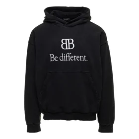 BB Be Different Popover Hoodie “Black White” 720426TNVV11070