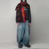 BB Be Different Popover Hoodie “Black White” 720426TNVV11070