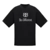 BB Be Different T-Shirt Medium Fit “Black” 612966TNVU91070