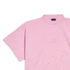 BB Classic Balenciaga Cropped T-shirt Oversized “Pink” 783399TQVS85708