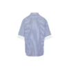 BB Icon Layered Short Sleeve Shirt “Blue White” 699195TMM234640