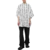 BB Logo Oversized Shirt “White Black” 725382TNL889040