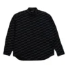 BB Monogram Button-Up Long Sleeve Shirt “Black” 662983TML361269
