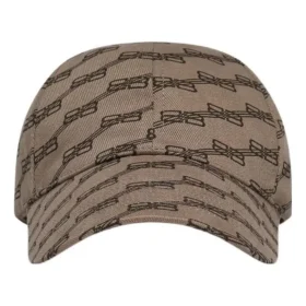 BB Monogram Cap “Beige Brown” 704104410B29764 BB Monogram Cap “Beige Brown” 704104410B29764