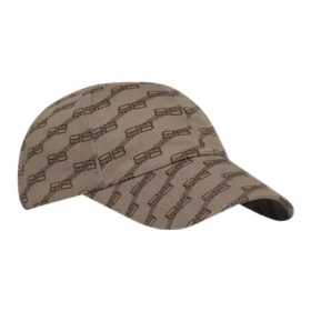 BB Monogram Cap “Beige Brown” 704104410B29764 BB Monogram Cap “Beige Brown” 704104410B29764