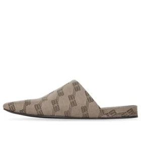 BB Monogram Cosy Mules “Beige Brown” 653879W2I103020