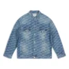 BB Monogram Large Fit Jacket “Blue” 675208TMW370443