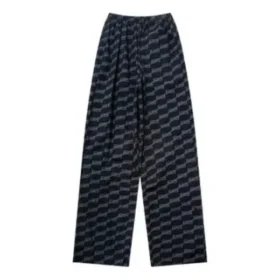 BB Monogram Pajama Pants “Black Grey” 658883TML361269