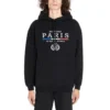 BB Paris Flag Cotton Hoodie “Black” 570811TGV681000