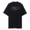 BB Paris Strass T-shirt Medium Fit “Black Faded” 739784TOVU81055