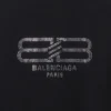 BB Paris Strass T-shirt Medium Fit “Black Faded” 739784TOVU81055