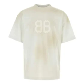 BB Paris Strass T-shirt Medium Fit “Dirty White” 739784TOVU69012