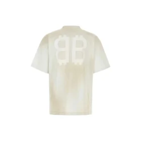 BB Paris Strass T-shirt Medium Fit “Dirty White” 739784TOVU69012