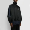BB Patchwork Nylon Full-Zip Windbreaker “Navy Black” 623019TIO544100