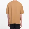 BB Pattern Printing Short Sleeve Unisex Khaki 578139TEV529610