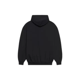 Bb Pixel Fleece Drawstring hooded Long Sleeves Hoodie Black 578135TKVI81070