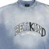 BE KIND Crewneck T-shirt “Blue” 764235TPVD54313