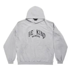Be Kind Round Hoodie Oversized “Grey” 761458TPVD61167