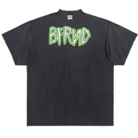 Bfrnd Series Inside-out Oversized T-shirt “Black Faded” 787358TQVG81083