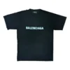 Blurred Logo T-Shirt “Black Blue” 661705TKVD51070