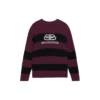 Border BB Knit Sweater “Purple Black” 608760T31621087
