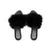 Boudoir 70mm Sandals “Black Feathers” 787447W0WMQ1000