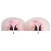 Boudoir 70mm Sandals “Pink Feathers” 787447W0WMQ5000