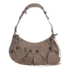 c Le Cagole Small Shoulder Bag “Light Brown” 6713071VG9Y1212