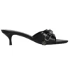 Cagole 50mm Sandals “Black Arena Lambskin” 694350WAD4E1081