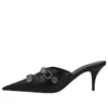 Cagole 80mm mules “Black” 714253WAD4E1081