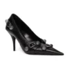 Cagole 90mm Pumps “Black Arena Lambskin” 714252WAD4E1081
