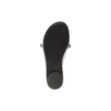 Cagole Metallic Slides “Silver Black” 694342WBDK38018
