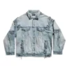 Cagole Oversized Jacket “Blue” 764521TDW144016