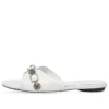 Cagole Sandals “White Arena Lambskin” 694342WAD4E9081