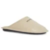 Calf Leather Home Slippers “Beige” 736288WB7212010